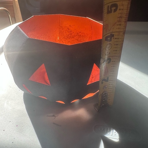 Halloween‎ Pumpkin Light Decor Candle Holder - Picture 2 of 5